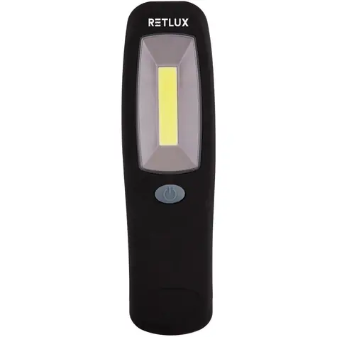 Lampa robocza Retlux RPL 84 3W COB / 120 lm / 3xAA 