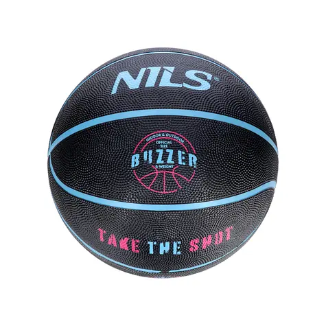 NILS NPK271 Buzzer 7 Piłka do koszykówki czarna