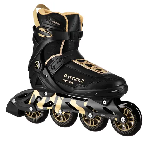 Rolki NILS Extreme NA22151 Armour czarno-złote