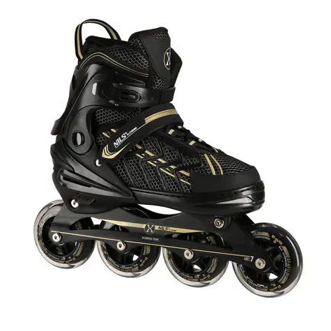 Rolki NILS Extreme NA1128 czarno-złote