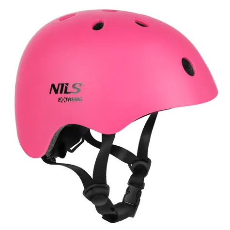 Kask NILS Extreme MT301 różowy