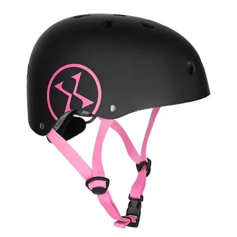 Kask NILS Extreme MTW001-1 czarno-różowy
