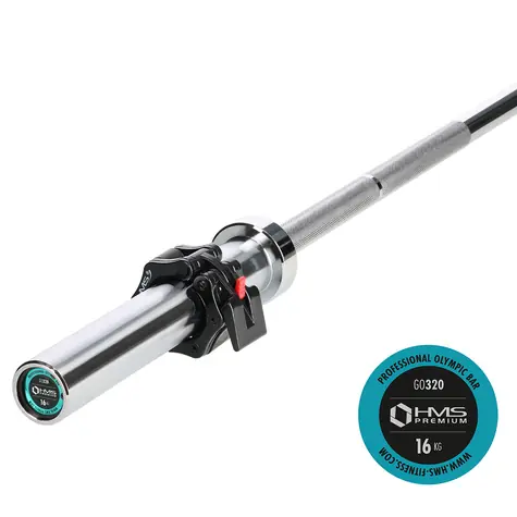 Oś olimpijska HMS Premium GO320 183 cm x 50 mm