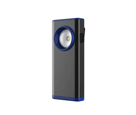 Latarka ręczna LED Viking Explorer B6795 szara / micro-USB / 200 lm / 1800 mAh / IPX3 / IK07