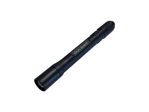 Latarka ręczna LED Viking Explorer B76432 czarna / 2x AAA / 130 lm / IPX4 / IK07