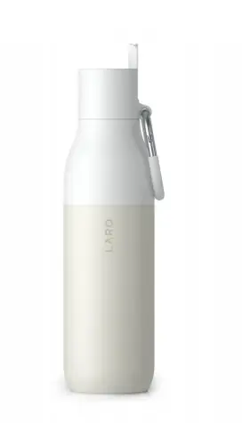 Butelka do picia LARQ Flip Top 500 ml, granitowo-biała, ze stali nierdzewnej
