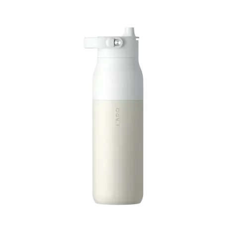 LARQ PureVis 2 1000 ml, granitowo-biała, samoczyszcząca butelka do picia ze stali nierdzewnej, sterylizacja UV