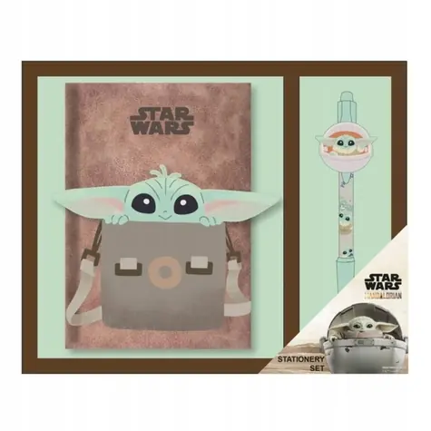 Cerdá Star Wars The Mandalorian Stationery Set Grogu / Diary + accessories set