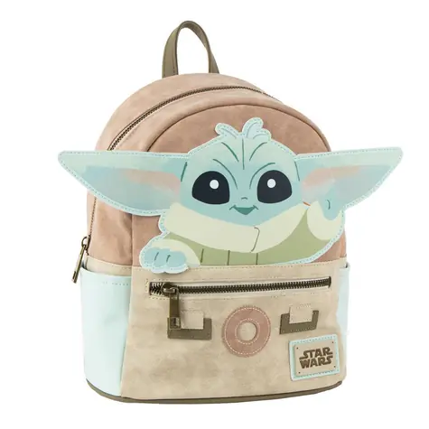 Plecak Cerdá Star Wars The Mandalorian brązowy z Grogu