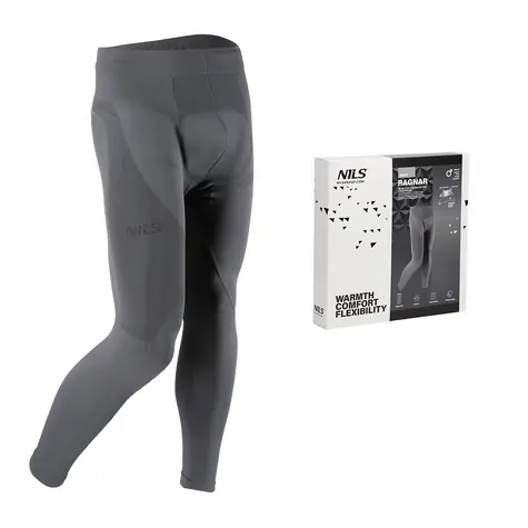 NILS BTS0060 ROZMIAR 2XL/3XL SZARE MĘSKIE SPODNIE TERMO RAGNAR 