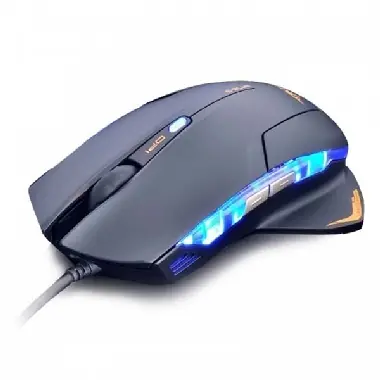 Mysz E-BLUE Mazer R czarna / optyczna / przewodowa / gamingowa / USB / 6 przycisków + kółko / 2400 dpi