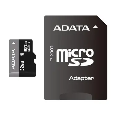 Karta pamięci ADATA Premier Micro SDHC 32 GB + adapter SD / UHS-I U1 klasa 10 / R: 30 MB/s / W: 10 MB/s