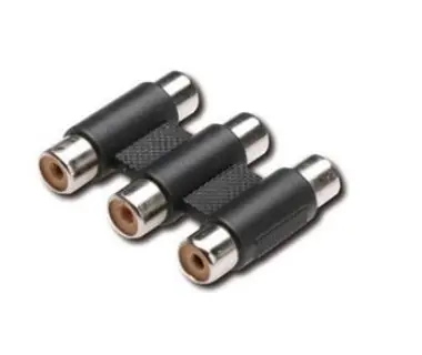 Złącze PremiumCord 3x cinch - RCA F/F