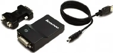 Adapter Lenovo USB 3.0 na DVI/VGA