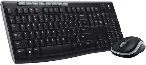 Logitech Wireless Desktop MK270 - CZ / zestaw bezprzewodowej klawiatury i myszy / wersja CZ