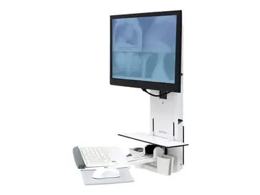 Ergotron SALA PACJENTA / VL18 STS WM / system wsporników ściennych / monitor (wszystko w jednym) / klawiatura / mysz / komputer stacjonarny