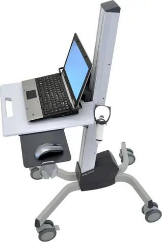 Wózek na laptopa Ergotron Neo-Flex / regulowana stacja robocza / siedząca / stojąca