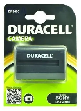 Bateria Duracell - DR9695 do Sony NP-FM500H / czarna / 1400 mAh / 7,4V