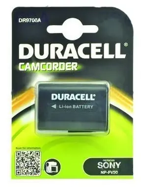 Bateria Duracell - DR9706A do Sony NP-FV30 / czarna / 650 mAh / 7,4V