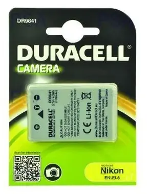 Bateria Duracell - DR9641 do Nikon EN-EL5 / szara / 1150 mAh / 3,7V