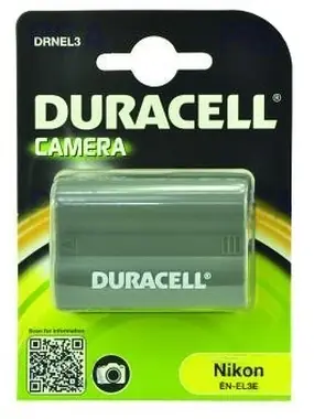 Bateria Duracell - DRNEL3 do Nikon EN-EL3 / czarna / 1400 mAh / 7,4 V
