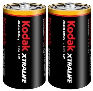 Bateria alkaliczna Kodak XTRALIFE C / 2 szt. / blister / po sprzedaży