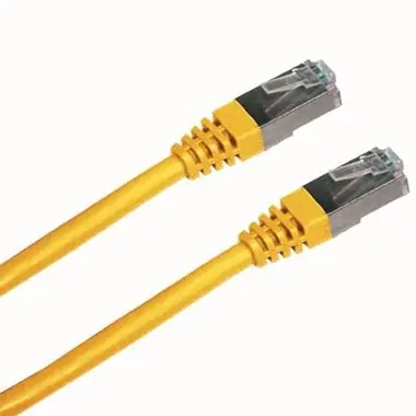 Kabel krosowy DATACOM FTP CAT5E (1093) 3M żółty