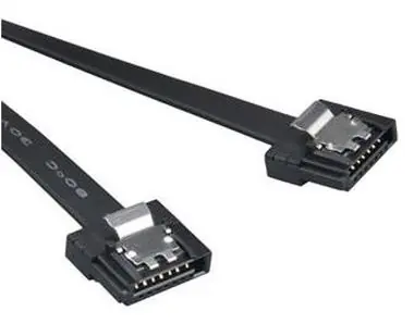 Akasa AK-CBSA05-50BK PROSLIM / kabel połączeniowy SATA 3.0 / ultracienki / 50cm / czarny