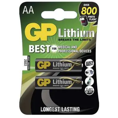Bateria litowa GP AA FR06 / 2 szt