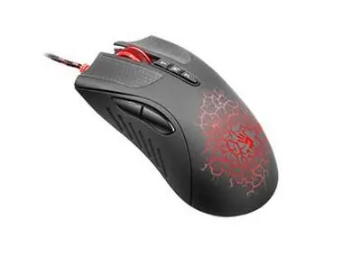 A4Tech BLOODY AL9 / mysz laserowa do gier / 8200 DPI / USB / CORE 2