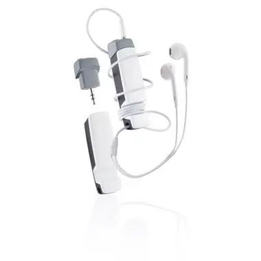 XD Design Jam wielofunkcyjny akcesorium audio 4 w 1 / biały