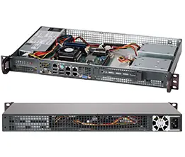 Obudowa SuperMicro mini1U (CSE-505-203B) / 1x FIXED dysk twardy 3,5" / 200W (złoto)