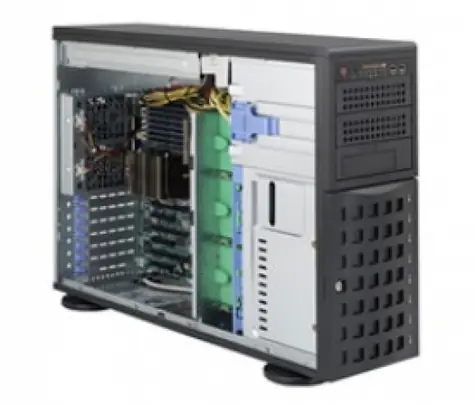SuperMicro 745TQ-920B / 2x Intel Xeon Silver 4216 2,1 GHz / 512 GB RAM / 4U / 3x5,25" / 8x3,5"/ 6xPCI-E / RTX 3090 24 GB 