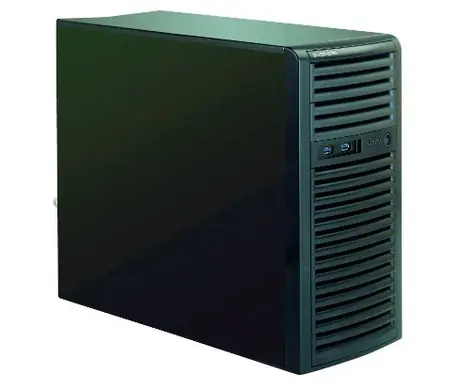SuperMicro Tower SPMC 1 / Xeon E-2334 3,4 GHz / 16 GB RAM / 2x 480 GB SSD i 2x 8 TB / 668 W