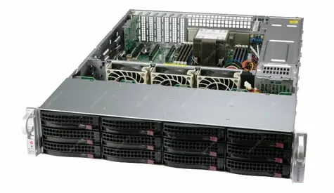SuperMicro 2U SPMC 4 / 2x Intel Xeon Silver 4314 2,4 GHz / 4x32 GB RAM / 2x 960 GB SSD 4X 20 TB / 2x800 W
