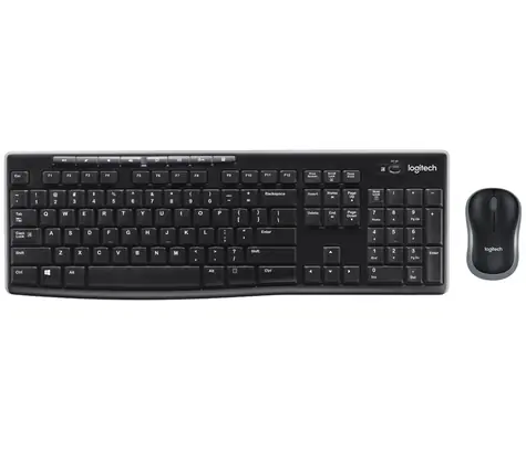 Logitech Wireless Desktop MK270 / zestaw bezprzewodowej klawiatury i myszy / wersja brytyjska