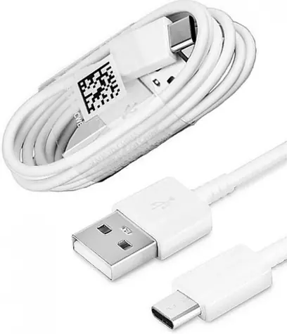 Kabel danych Samsung USB-C 1,5 m biały / EP-DW700CWE / (luzem)
