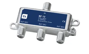 Koncentrator ITS 1/3 przelotowy dla DC, 5-2400 MHz