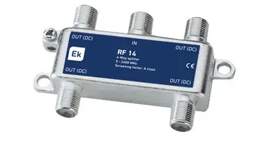 Koncentrator ITS 1/4 przelotowy dla DC, 5-2400 MHz