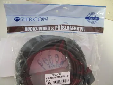Kabel HDMI Zircon Premium 3M / po sprzedaży