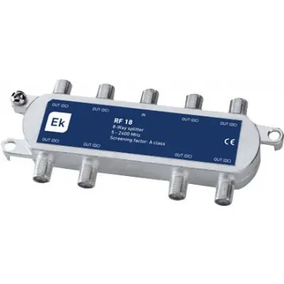 Koncentrator ITS 1/8 przelotowy dla DC, 5-2400 MHz