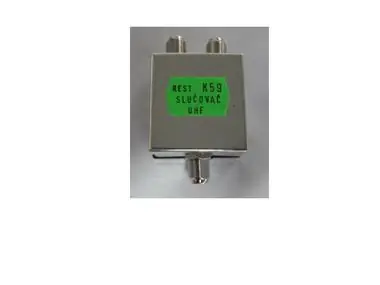 Łącznik OEM K 59 - złącza F / złącza REST F