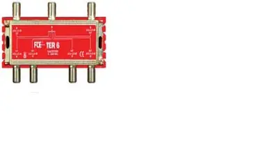 Rozgałęźnik FTE TER 6, 5-1000 MHz