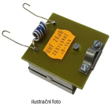 Przedwzmacniacz antenowy OEM 2 kanały 26 dB (K46 + 59) - F con.