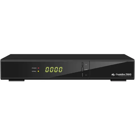 Odbiornik satelitarny AB CryptoBox 700HD / Odbiornik DVB-S|S2 / HD / HDMI / S|PDIF / RJ-45 / RS232 / SCART / USB