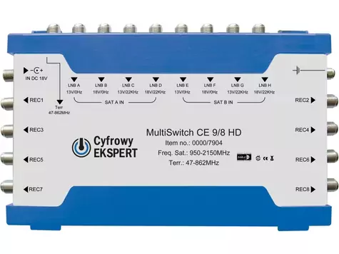 Multiswitch TechniSat CE 9/8 HD