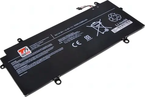 Bateria T6 Power do Toshiba Portege Z30-A i Z30-B i Z30T-A i Z30T-B / 3380 mAh / 52 Wh / 4 ogniwa / Li POL