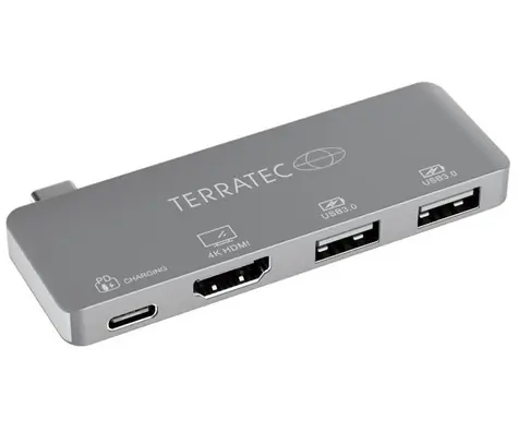 Terratec Connect C4 / USB Type-C do adaptera Type-C PD i HDMI oraz 2x USB3.0