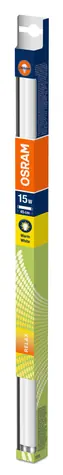 OSRAM LUMILUX T8 L 15W G13 / świetlówka / 950lm / 2700K / 20000h / 230V / noDIM / B / Szkło matowe 