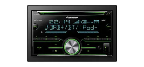 Pioneer FH-X840DAB / 2DIN / radio samochodowe / CD / USB / Bluetooth